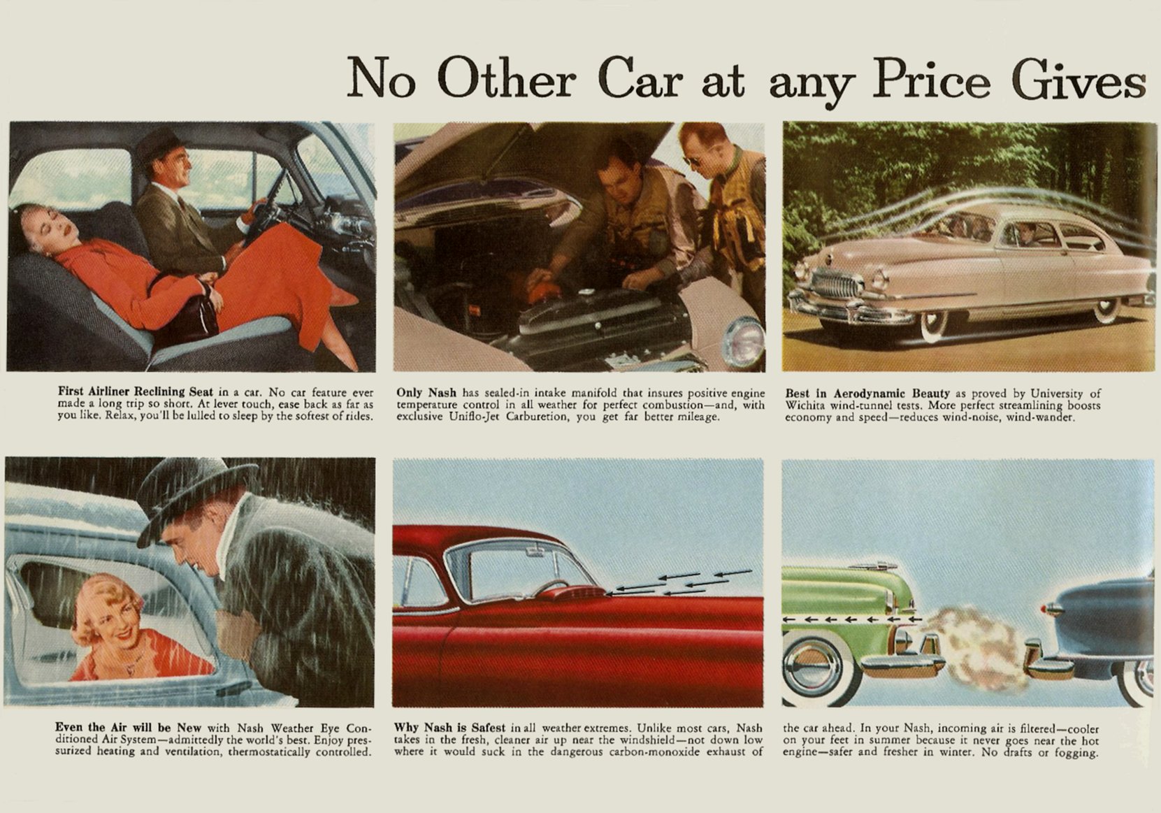 1951 Nash Airflyte Brochure Page 10